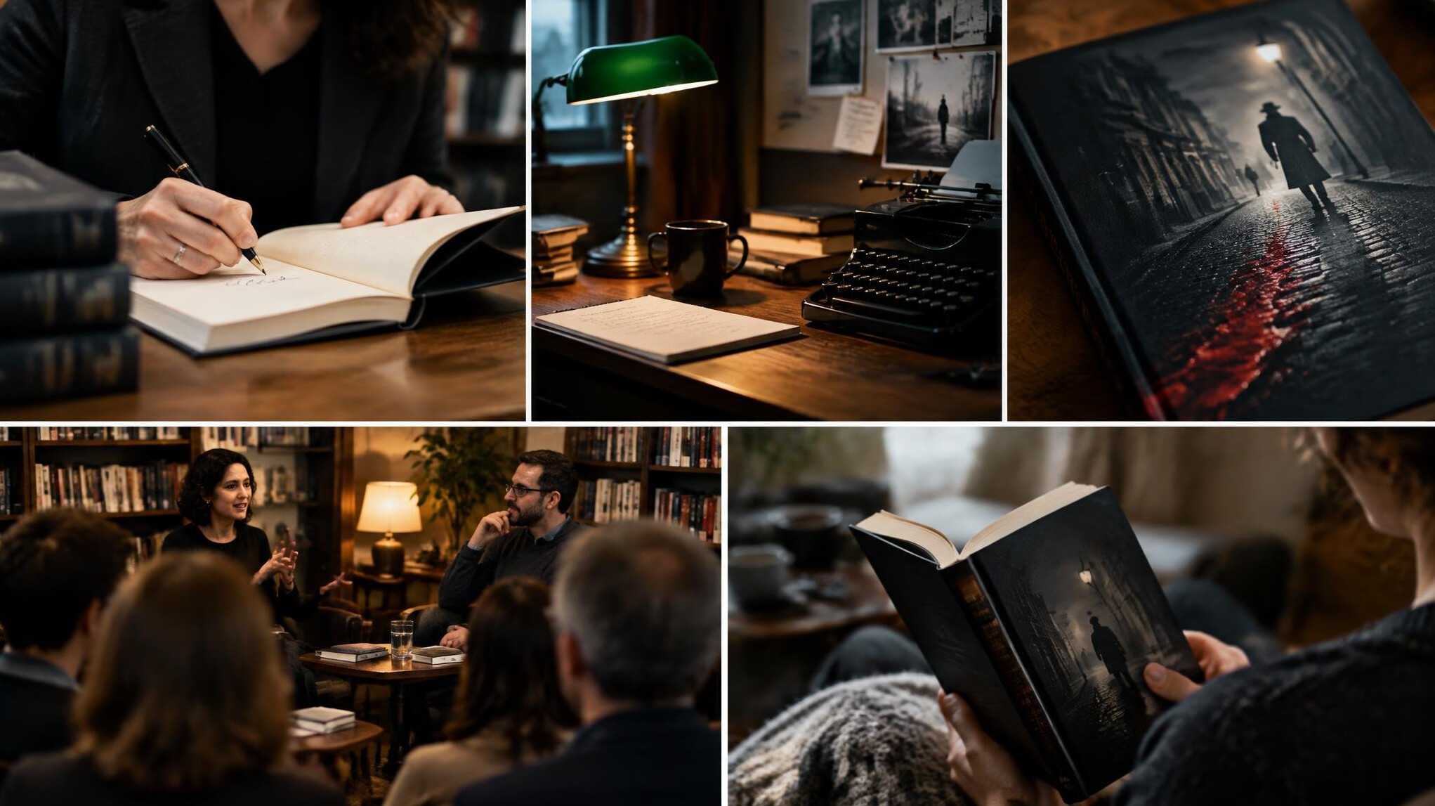 author signing book